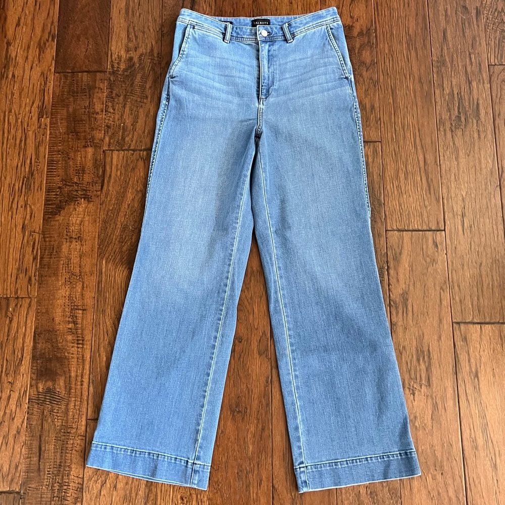 EUC Talbots Wide Leg Jeans